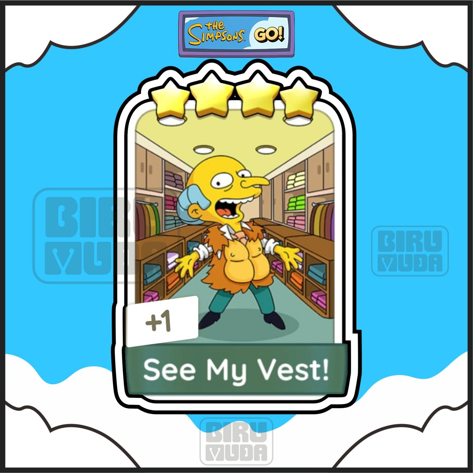 See My Vest!_⭐mono_poly⭐_4 Star Sticker_⭐go_Fast respond 24/7