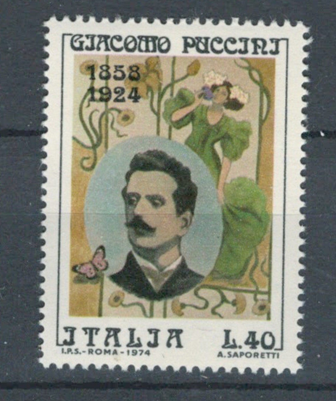 ITALY EUROPE FAMOUS PEOPLE CELEBRITIES  MNH STAMP  LOT (ITALIA 418)