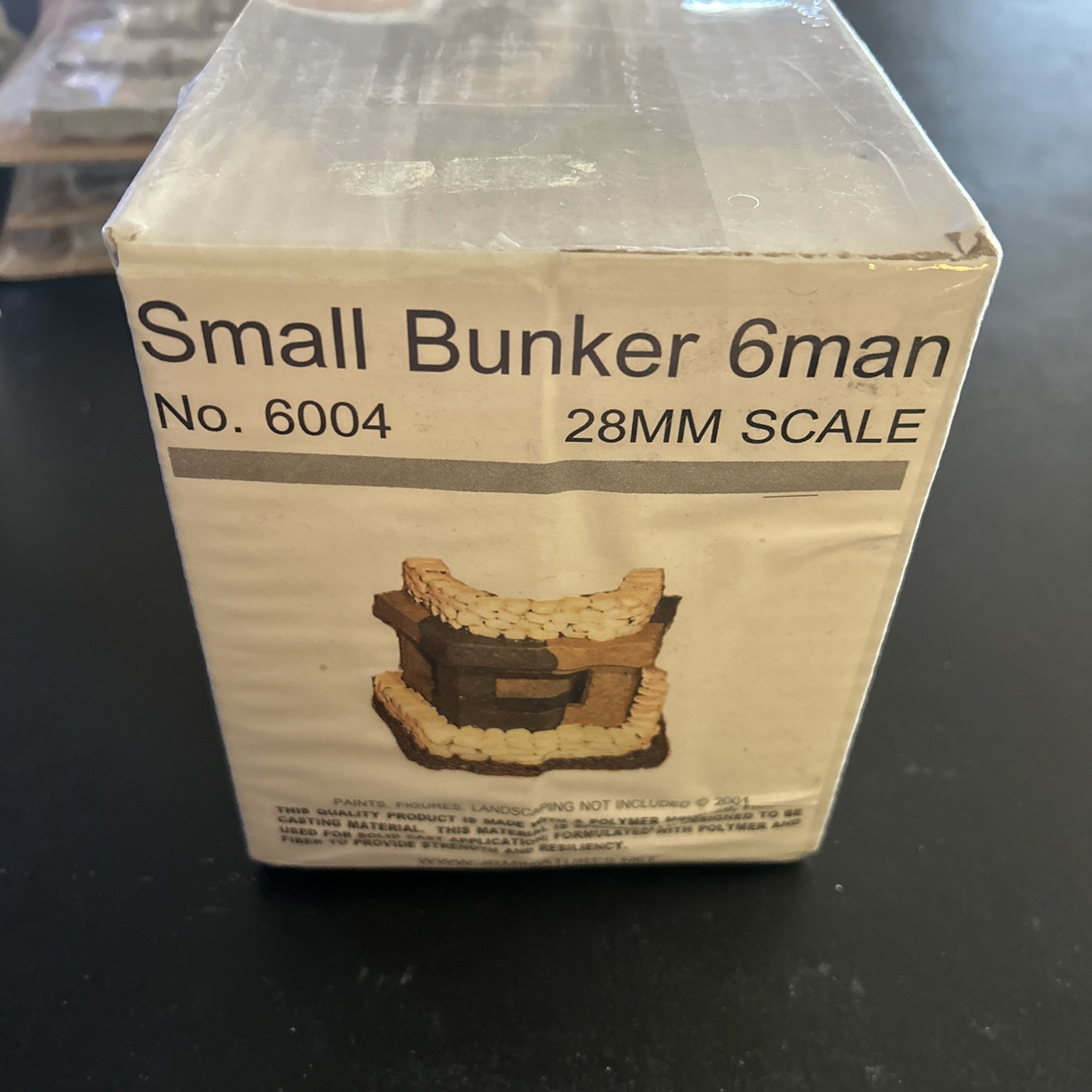 Large Pillbox Bunker JR Miniatures 28mm WW2  Terrain, tabletop bolt action