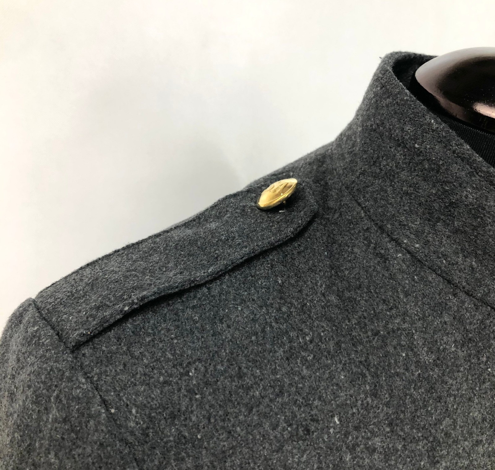 Confederate Richmond Depot Type 2 Jacket of Charcoal Grey Size 38