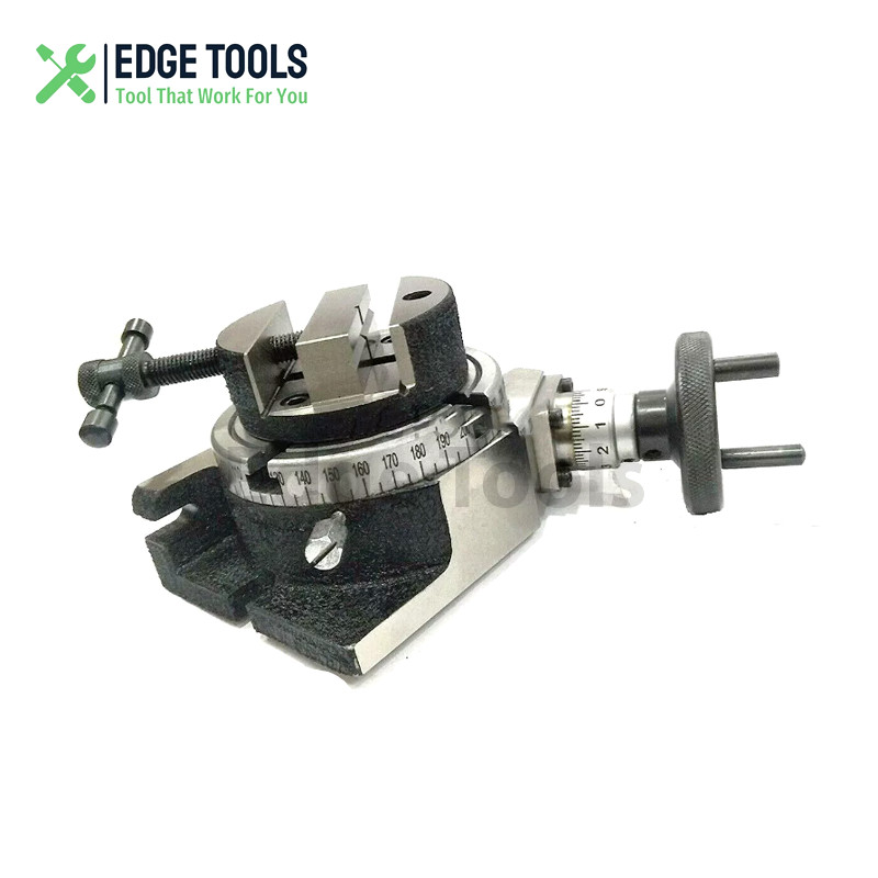 Rotary Table Milling 3"/80 mm With 80 mm  Round Vice Vise  & Fixing T-Nuts Bolts