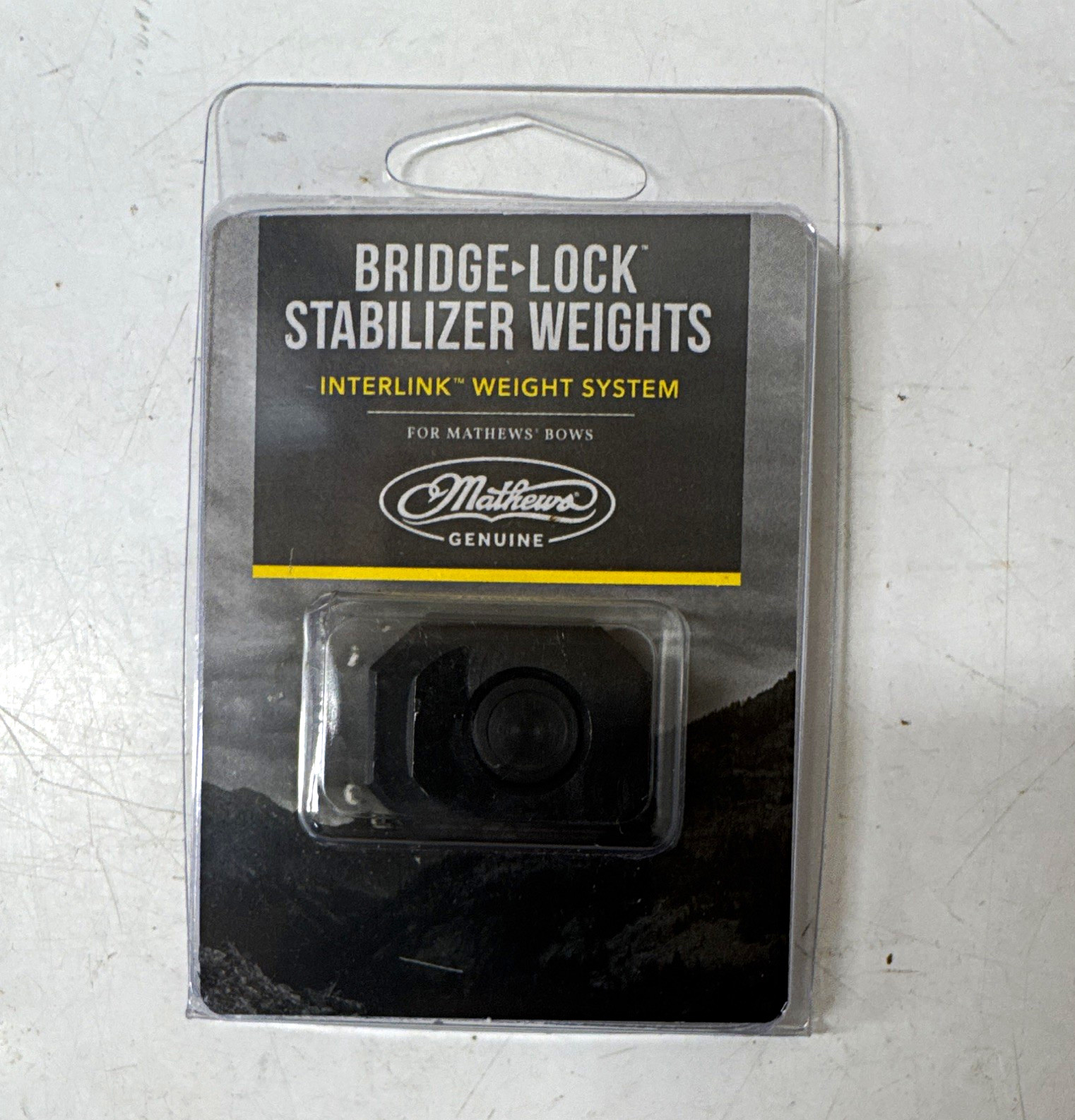 Mathews Bridge-Lock Stabilizer Weights Black Compound MPN 00865