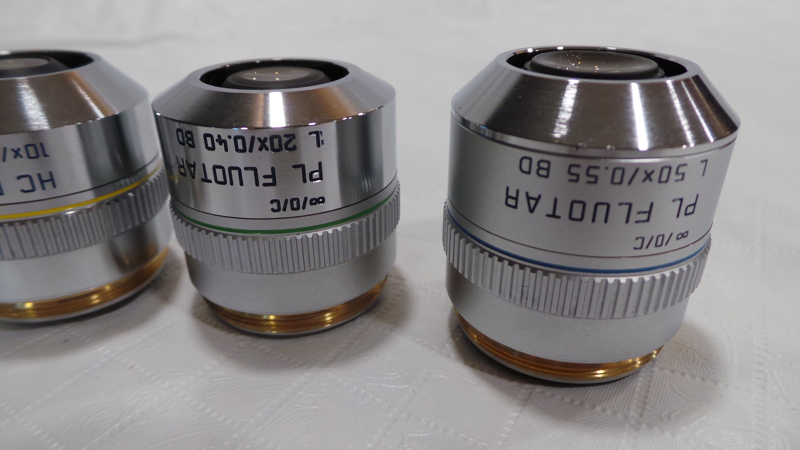 Leica HC PL FLUOTAR BD / PL Fluotar BD Objective Lens SET***