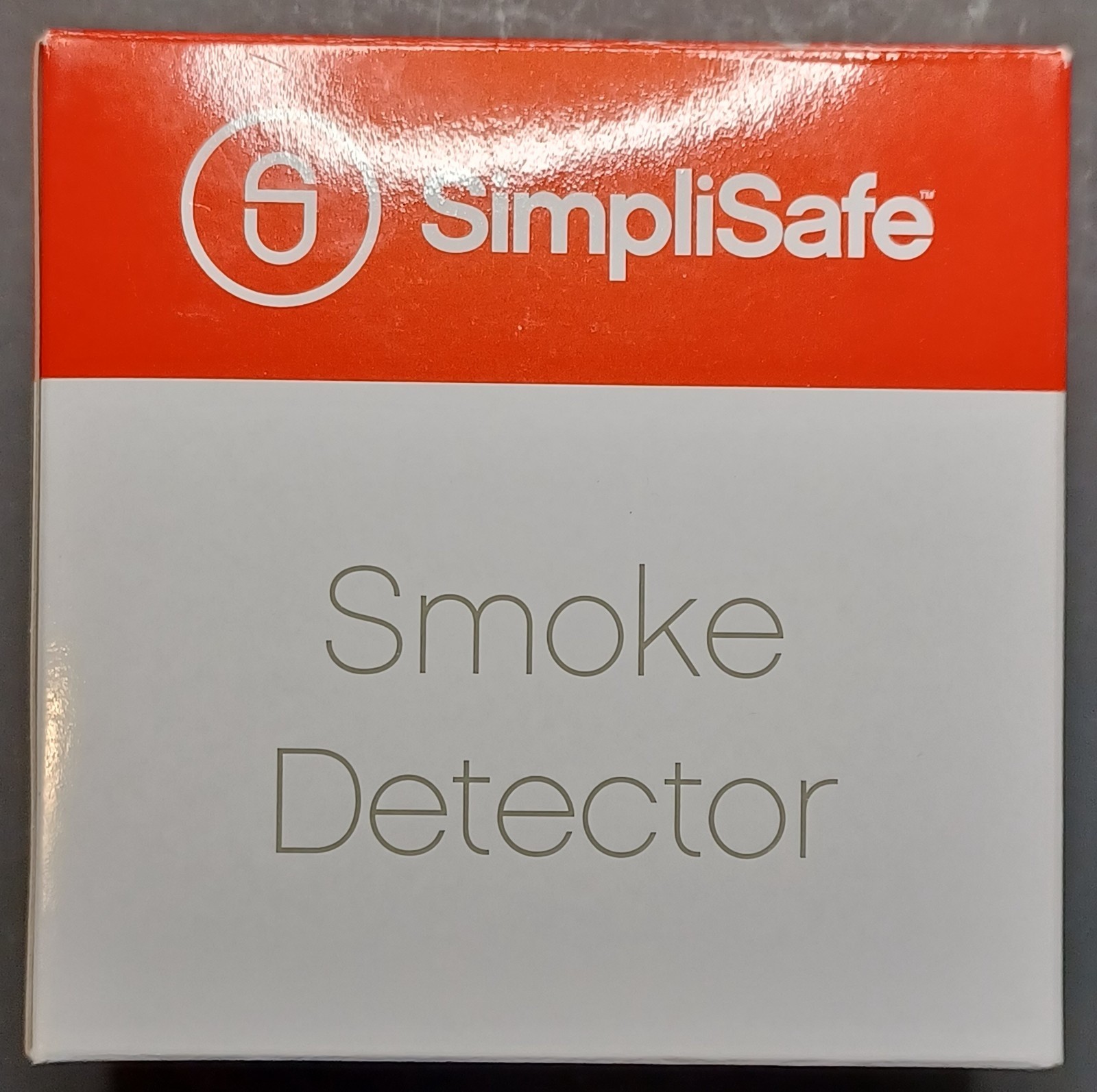 SimpliSafe SSSD1 Smoke Detector 1FA6K  1st Generation Complete