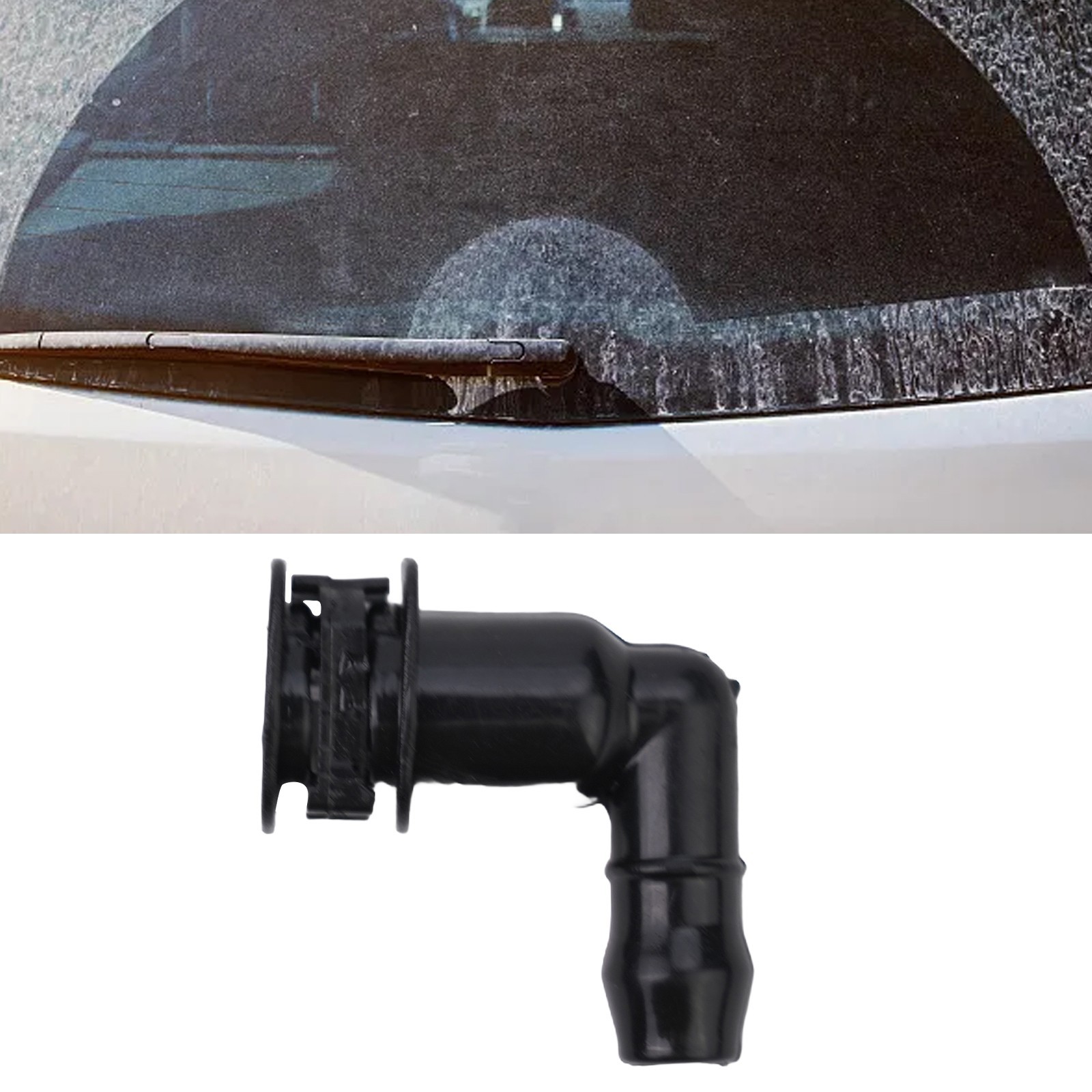 Reliable Performance 1J0955665E Windshield Washer Pump Connector Elbow