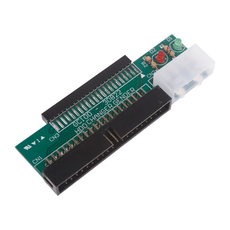 Slimline 3.5 IDE to 2.5 IDE Adapter with Illuminated Connector Board