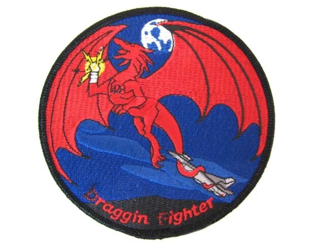 USAF Air Force Black Ops Air Aerial Refueling KC-135 Dragon Fighter Nose Patch