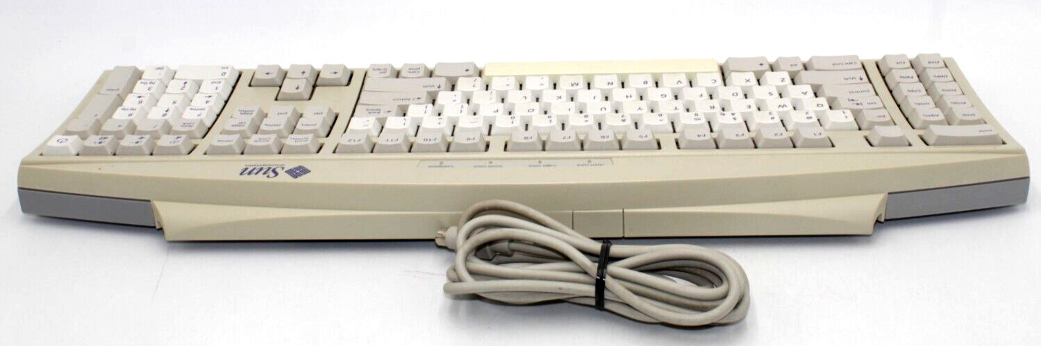 SUN Microsystems Type 6 8-PIN mini DIN Connector Keyboard w/o Mouse