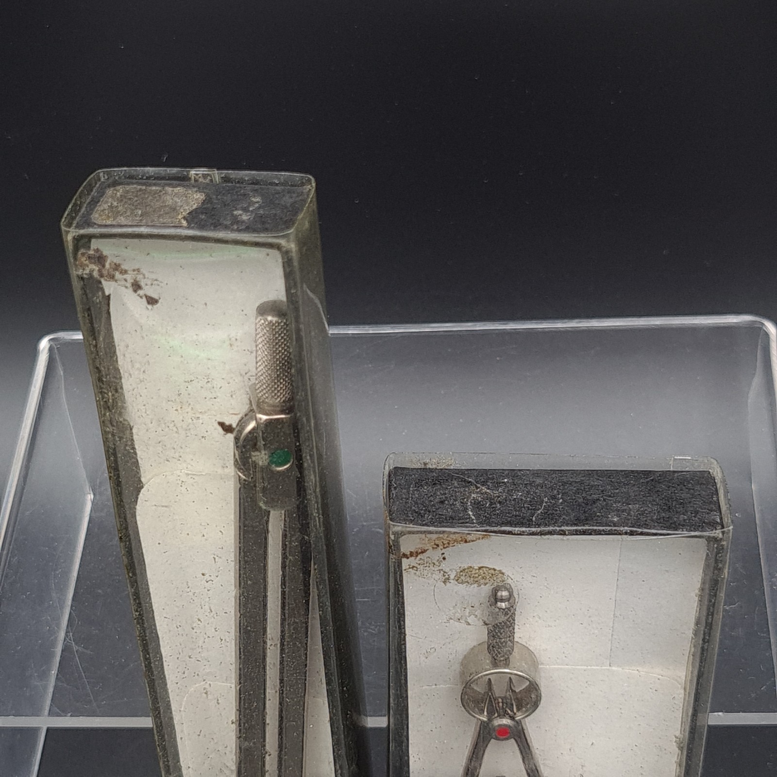 Thornton Technical Drawing compass & dividers original box Vintage 2 items
