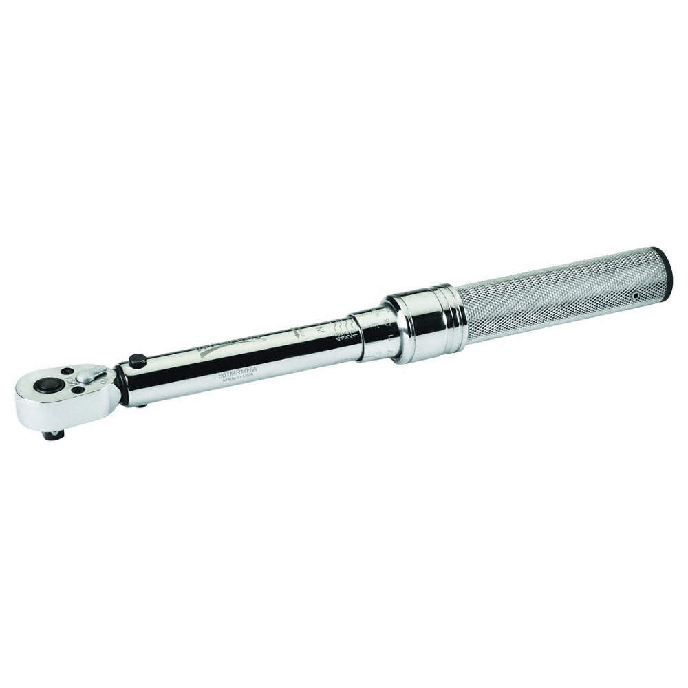 WILLIAMS 1502MRMHW Micrometer Adj. Torque Wrenches,9 3/4" L 801A07