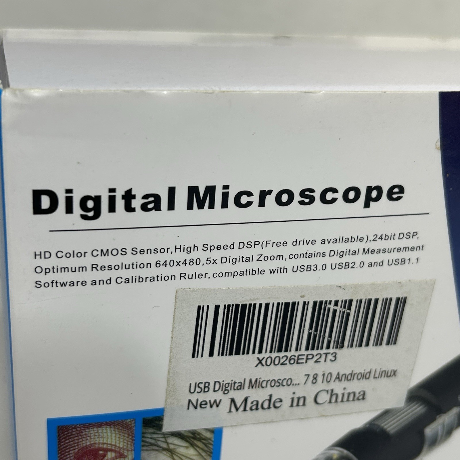 USB Digital Wireless Microscope X0026EP2T3 7 8 10 Android Linux