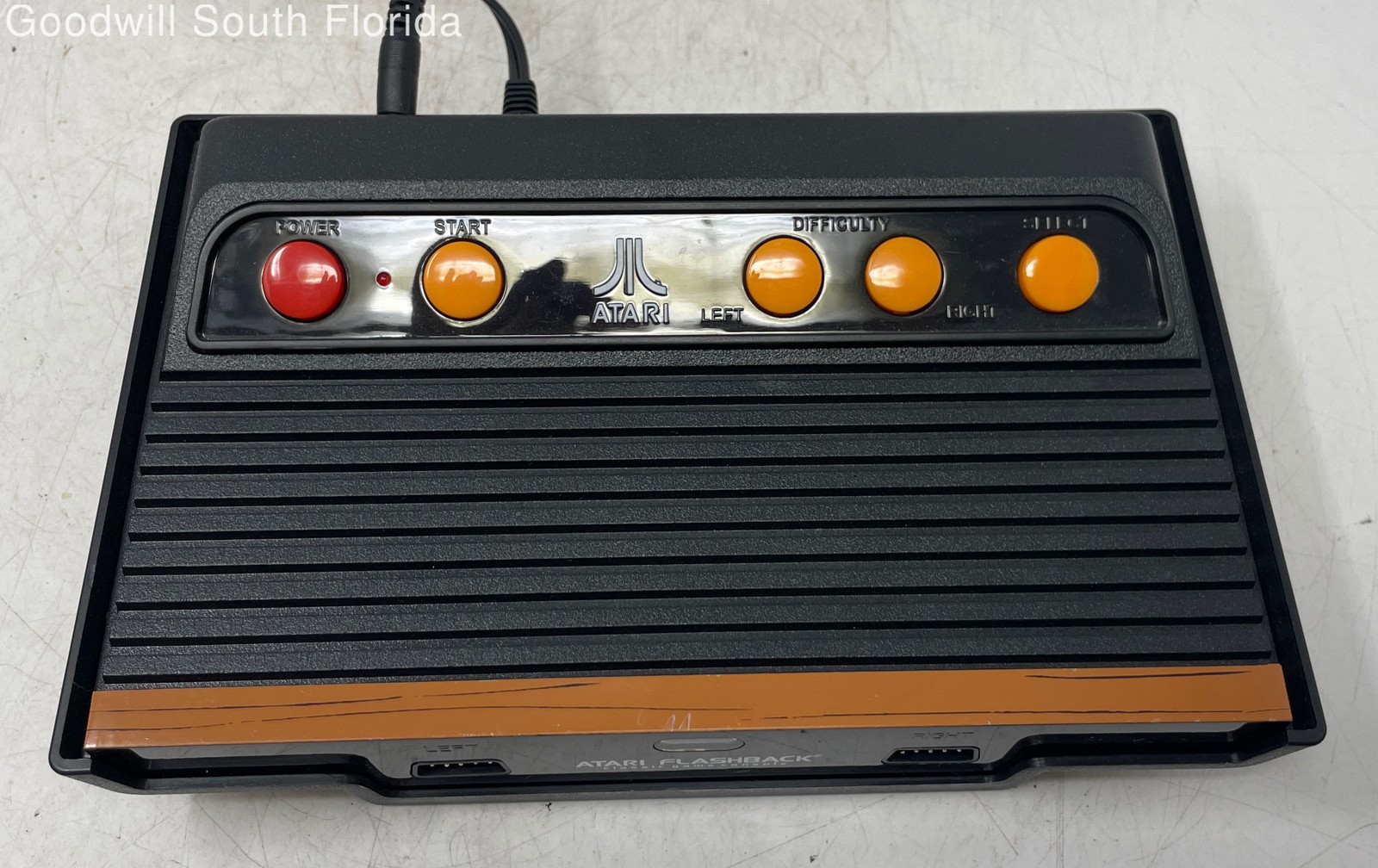 Atari Flashback Black Classic Video Game Console With Accessories Not Tested