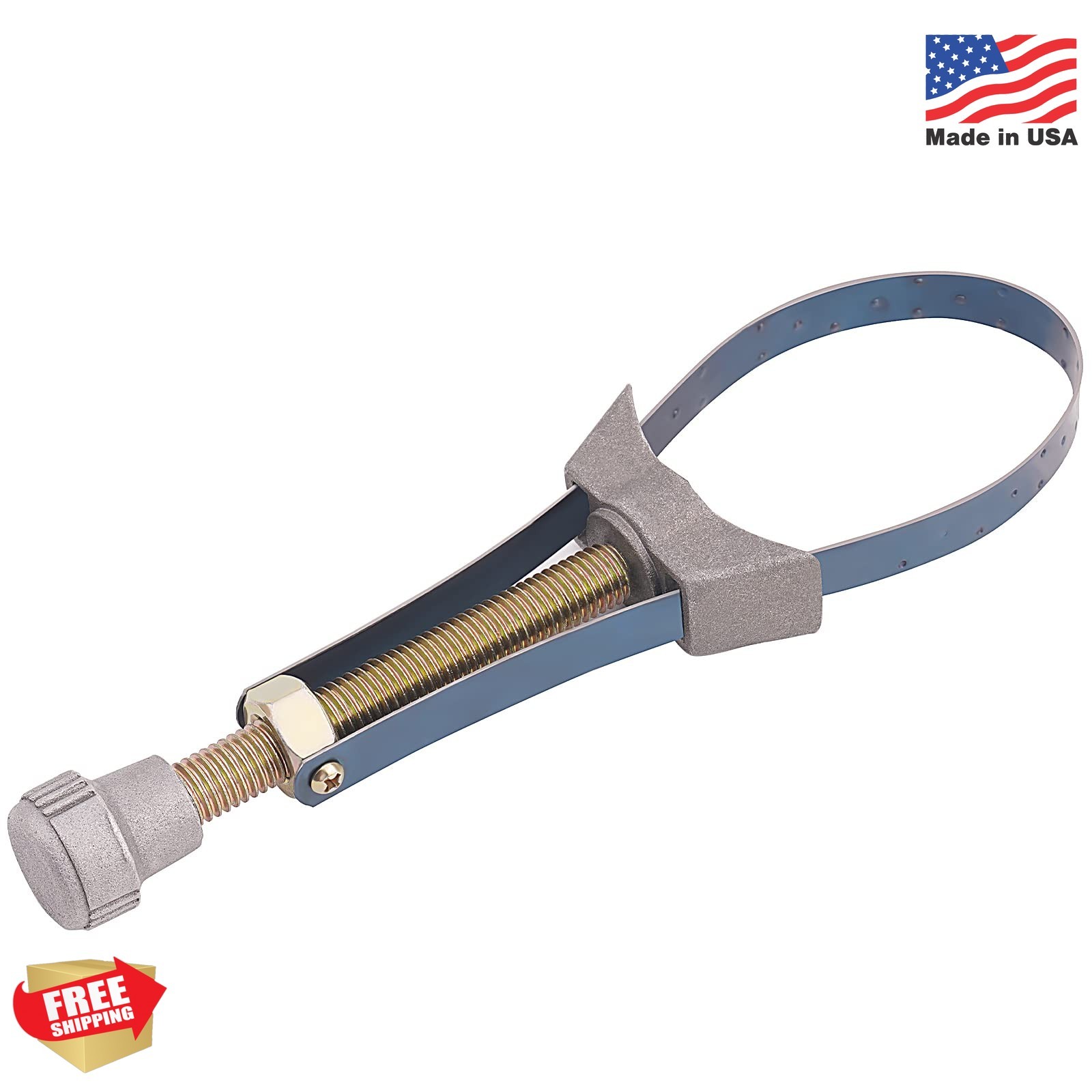 Road Passion 1PC Car Auto Motorcycle Oil Filter Tool Strap Wrench Diameter Adjus