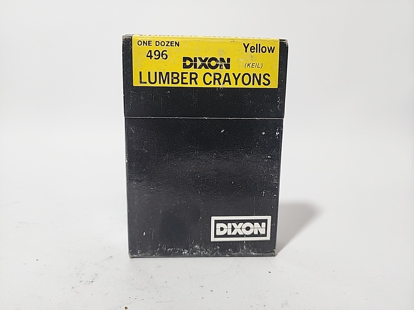 Dixon Lumber Crayons 496 Yellow Box of 12