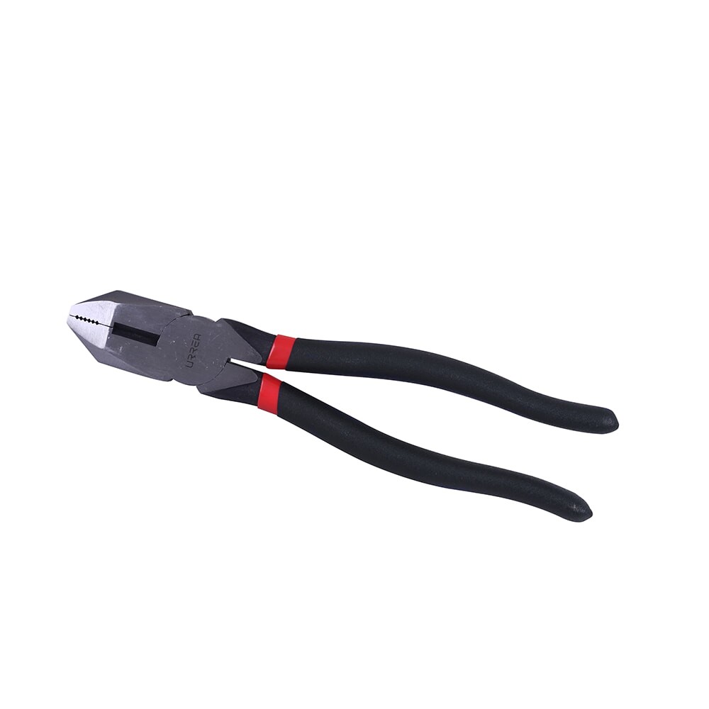 URREA 269GI Electrician Pliers Side Cut, High Leverage Pliers 9" Long