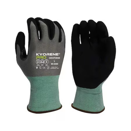 Armor Guys 00-840-M Cut-Resistant Coated Gloves,  Cut Level A4 , Microfoam