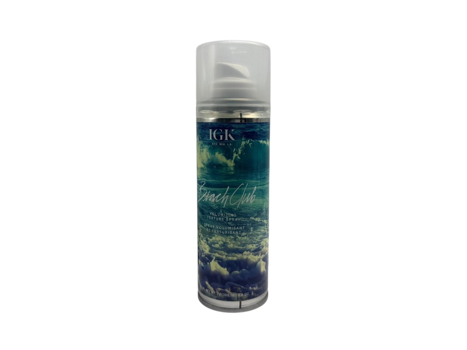 IGK Beach Club Touchable Texture Spray Volume Hold Lightweight Vegan 5 oz