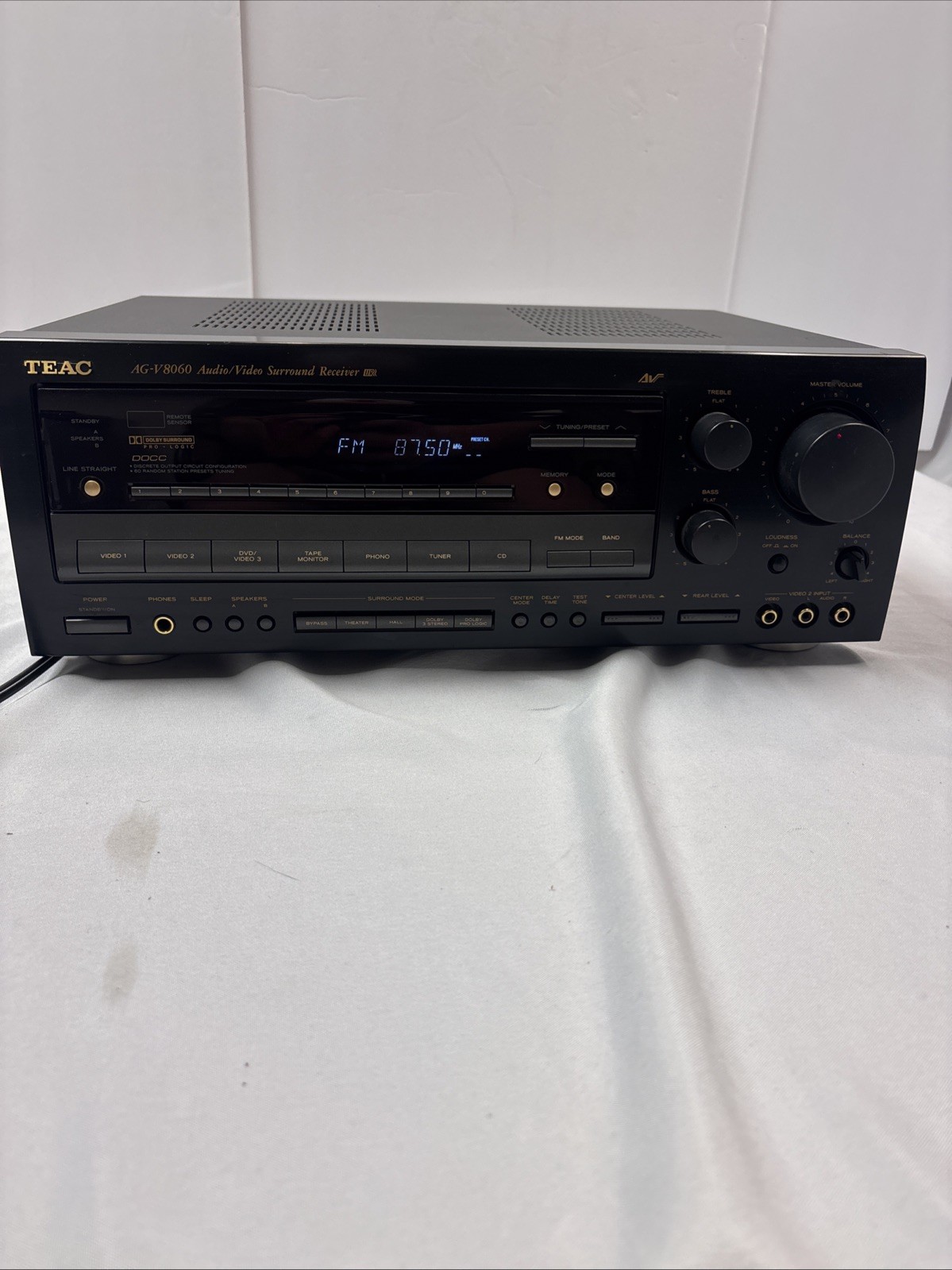 TEAC AG-V8060 Stereo Receiver 5.1 Surround Sound System