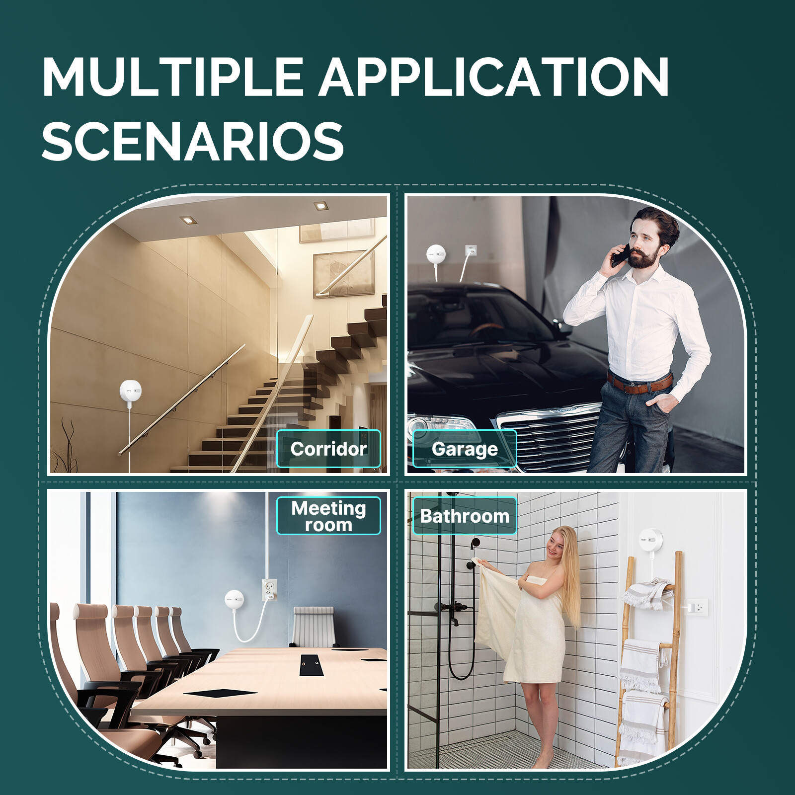 MOES Zigbee Human Presence Sensor Radar Wave Detector Human body Exists Sensor