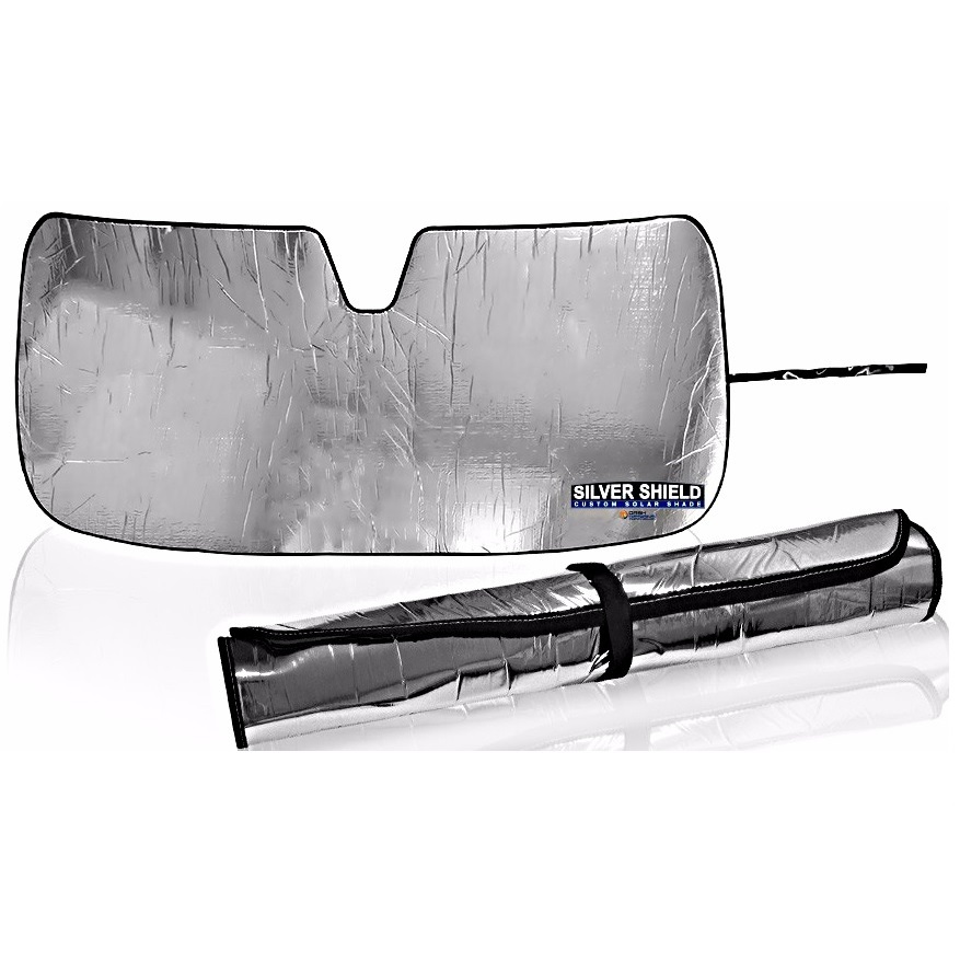 2011-2016 Ford Explorer Silver Shield Custom Fit Roll Up Windshield Sunshade