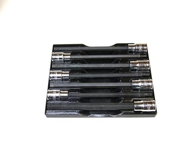 Magnetic Long Hex Socket Organizer – Fits Most Metric Long Hex Socket Sets –