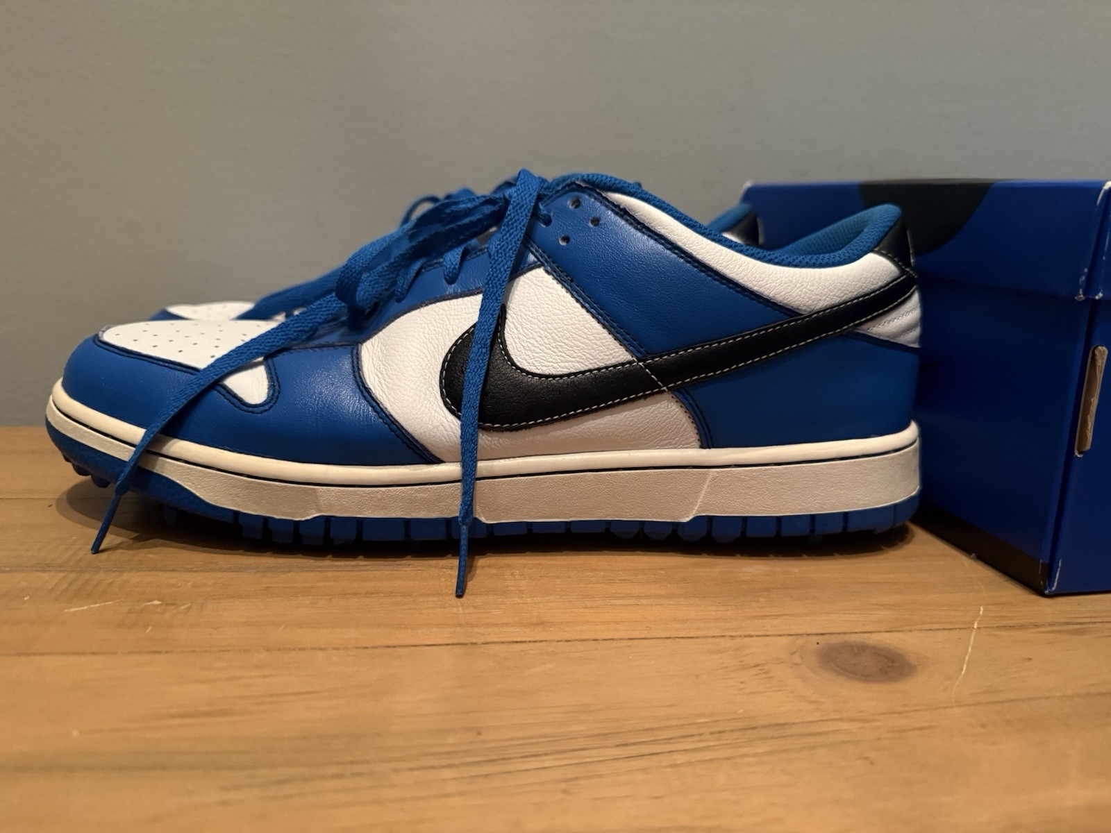 Nike Dunk NG Golf Shoe Old School Royal blue Throwback Men Size 13