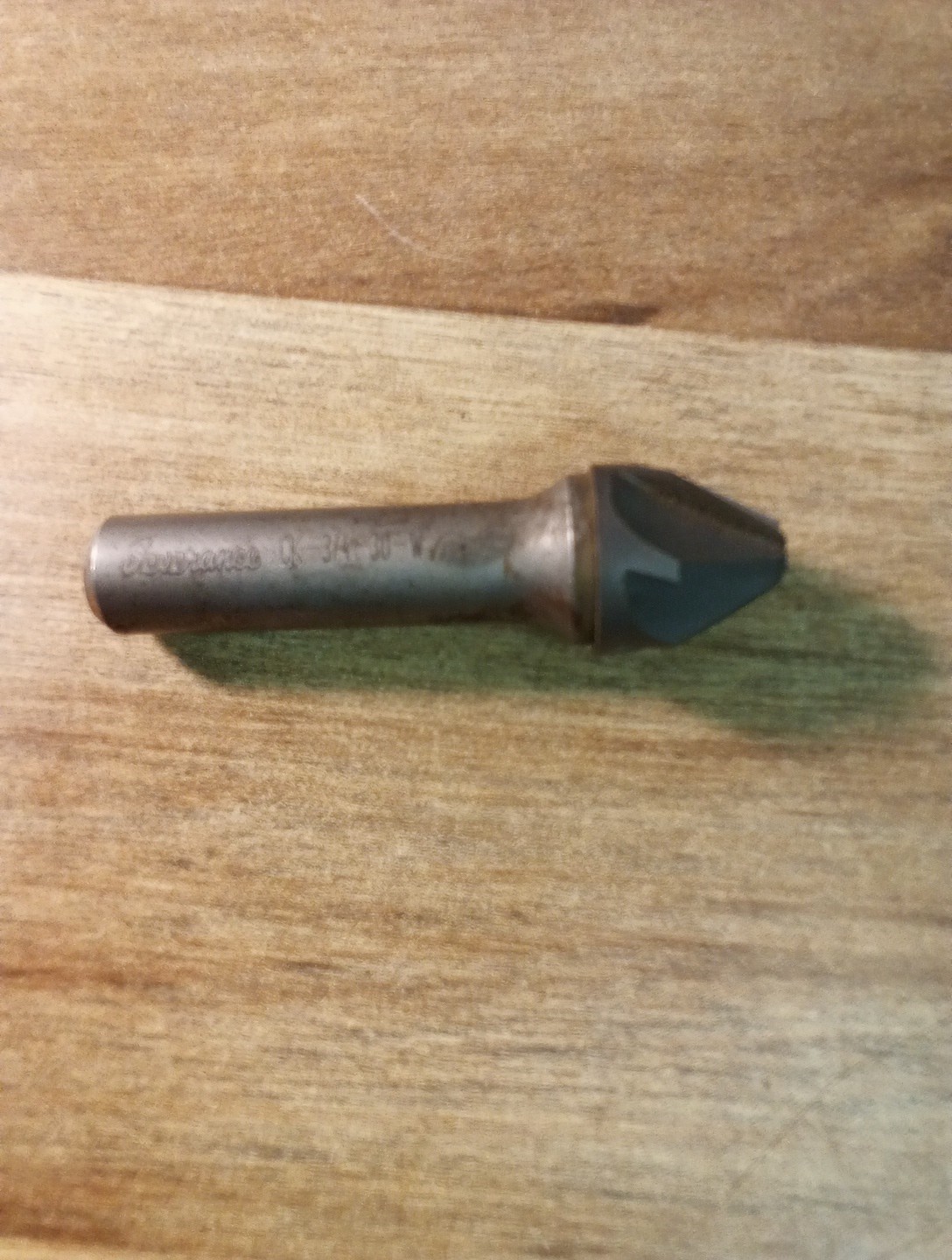 Severance CK-3/4-30-W 34" Head Diameter 1/2" Shank Single Flute Countersink