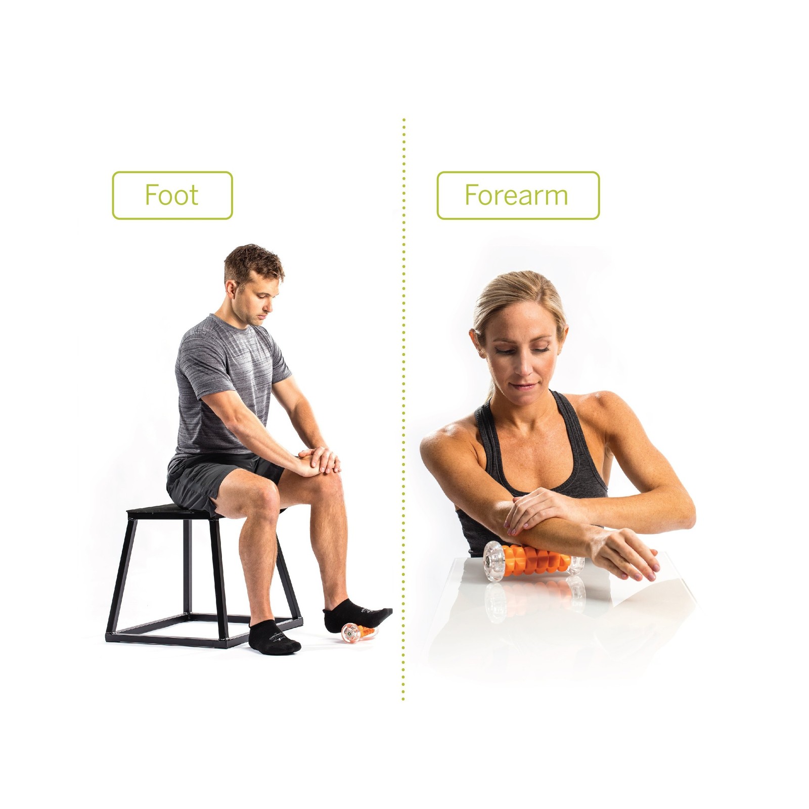 Trigger Point Performance Nano Foot Roller Massager Regular Density