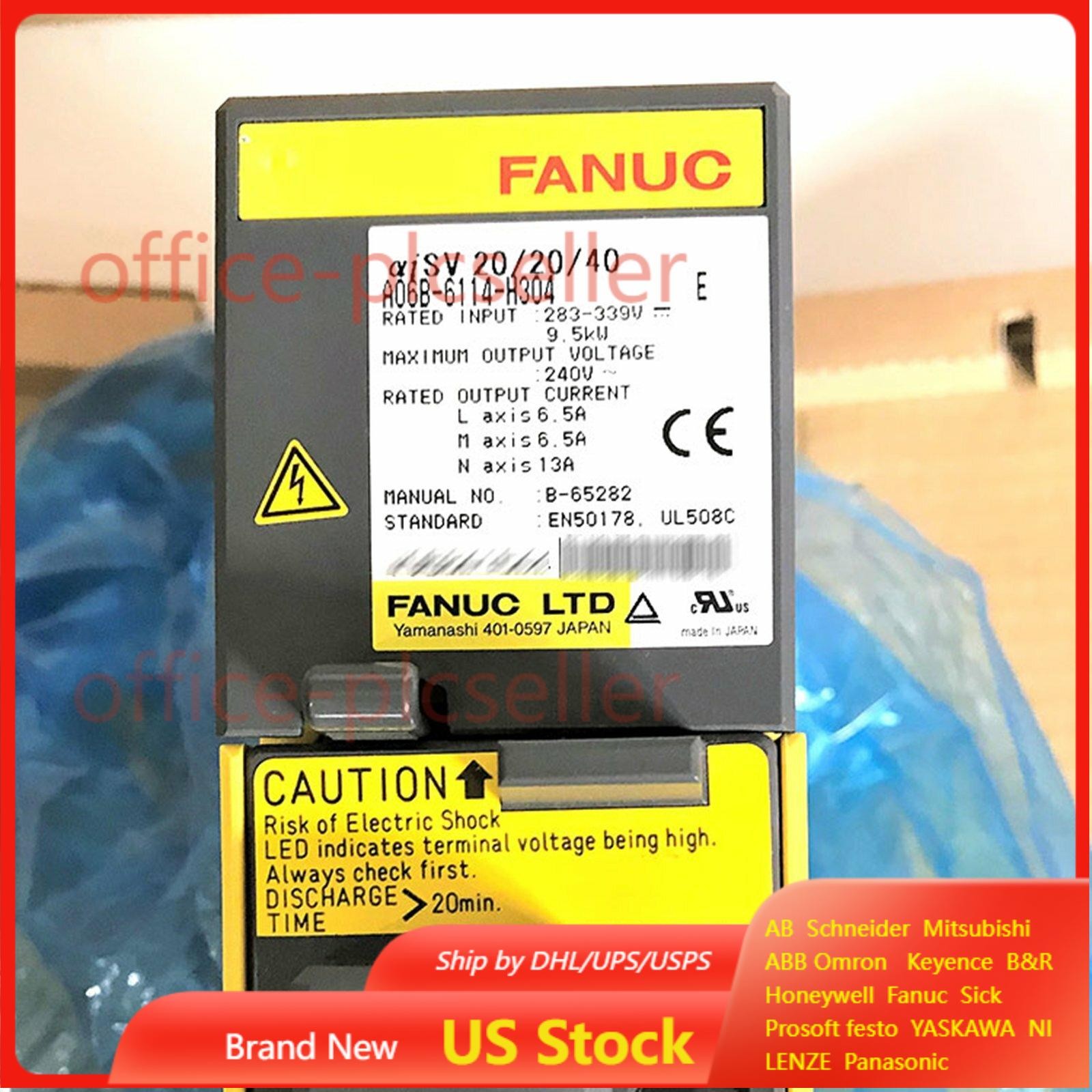 1PC Fanuc A06B-6114-H304 A06B6114H304 Servo Drive New Expedited Shipping