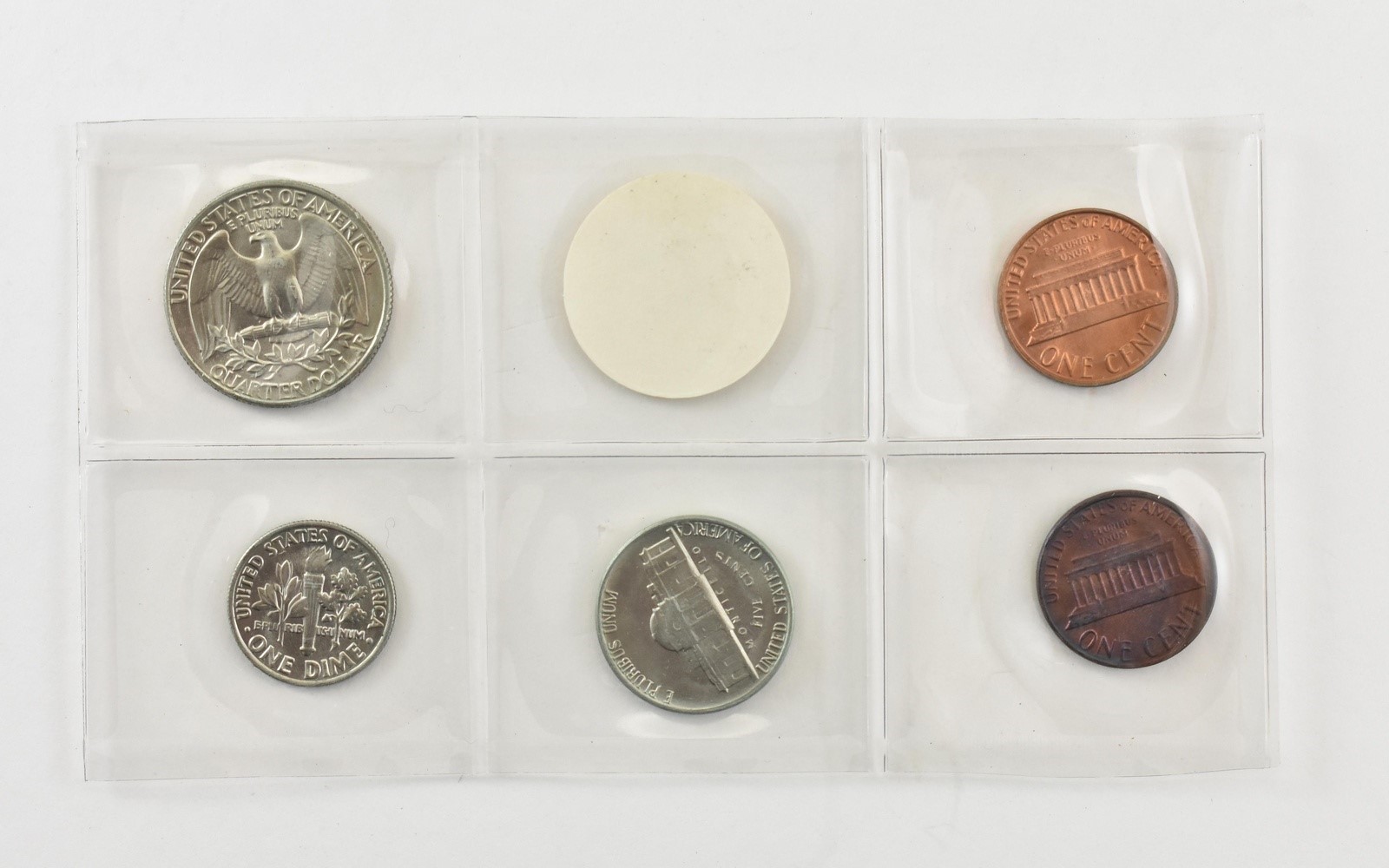 1982 Uncirculated Mint Set In Envelope *8202