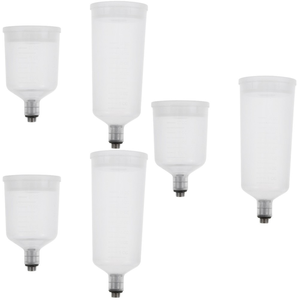 3 Pieces Airbrush Pot Replaceable Paint Cups for Painting Container