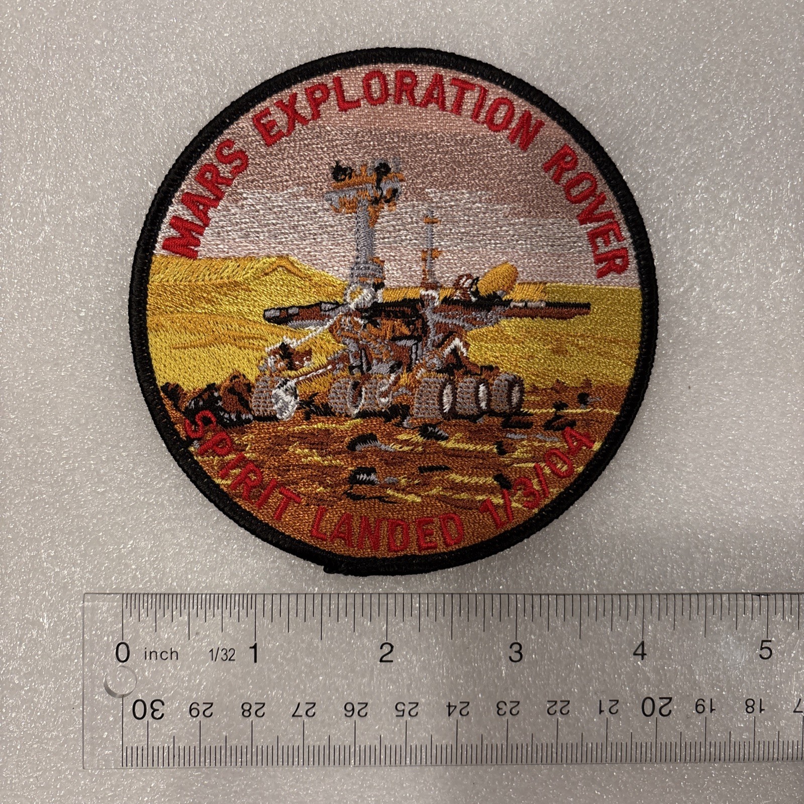 Mars Exploration Rover Spirit landing Patch