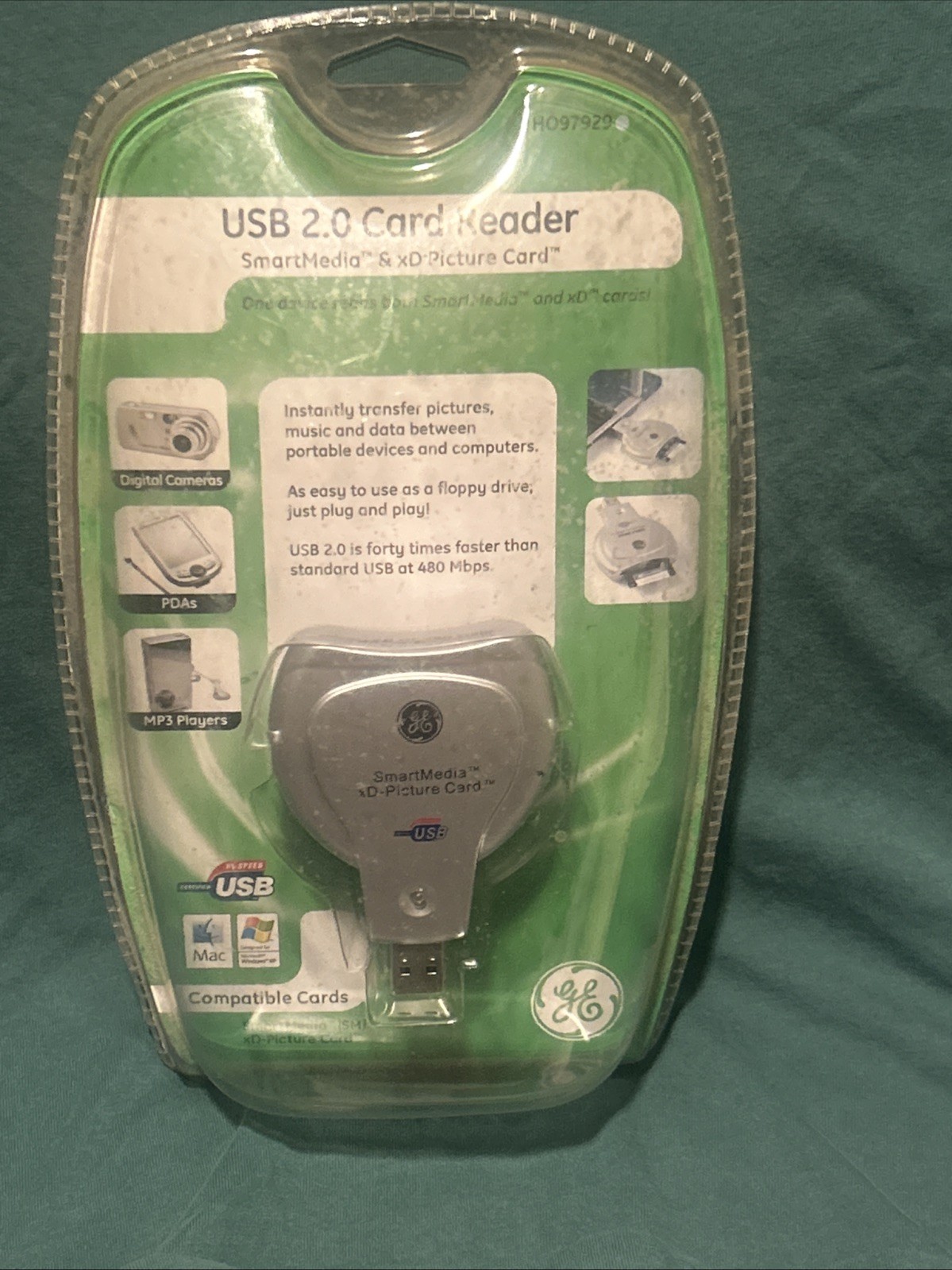 GE USB 2.0 Card Reader NEW!!!! FREE SHIPPING!
