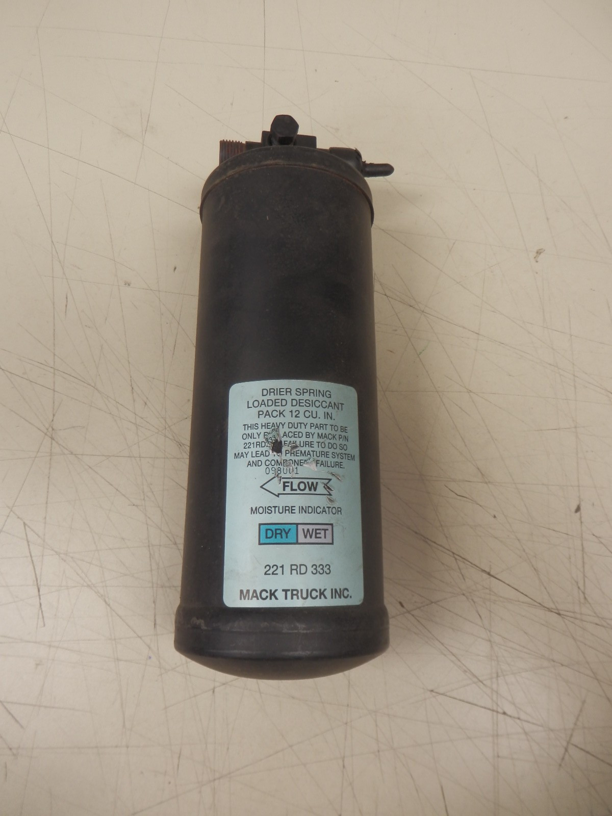 Genuine OEM MACK  221RD333 A/C Receiver Drier   Free Shipping
