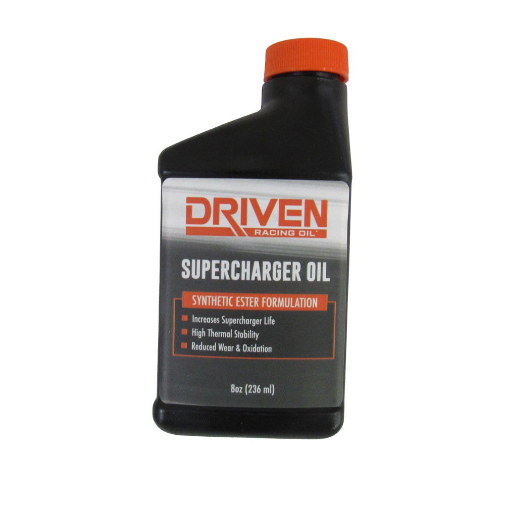 Driven Racing Supercharger Oil 50058; Supercharger Oil 8.0 oz. Synthetic Ester