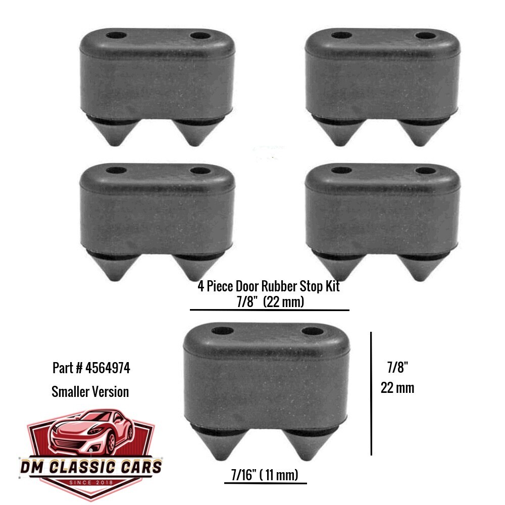 Chevrolet - Rubber Door Jamb Body DOOR BUMPER Cushion Bump Stop Kit GM - 4564974