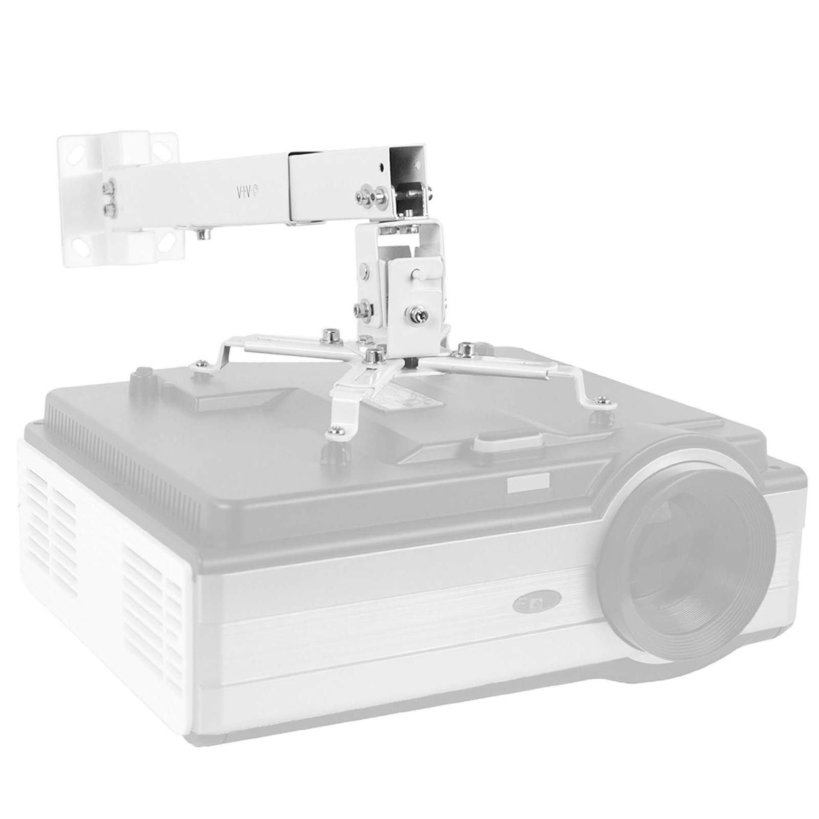 VIVO Universal Adjustable Wall Ceiling Projector Mount Extend Length Projection
