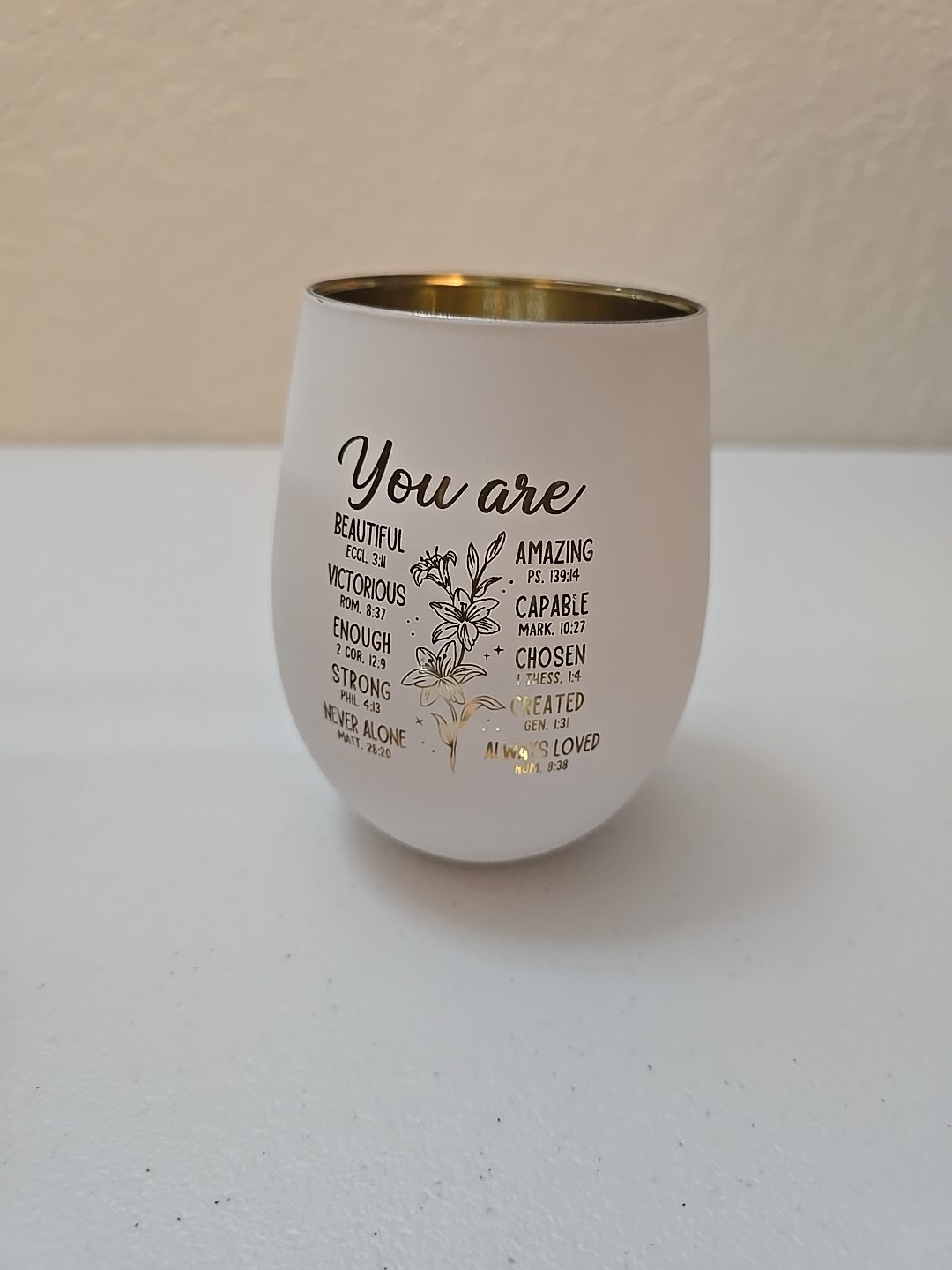 Tealight Candle Holder "You Are"