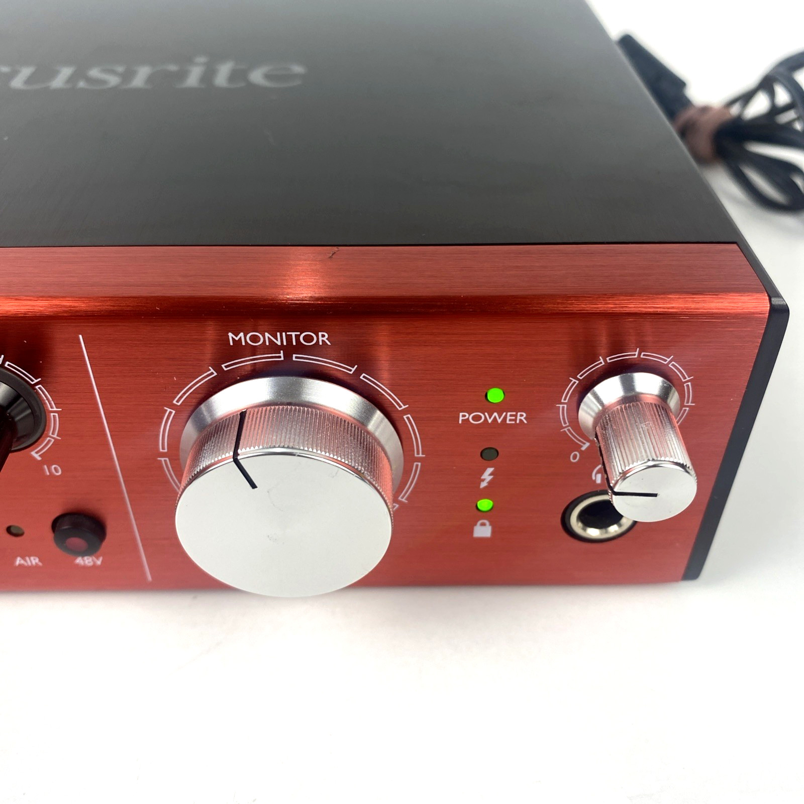 Focusrite Clarett 2Pre Thunderbolt Audio Interface Phantom Power MIDI Optical