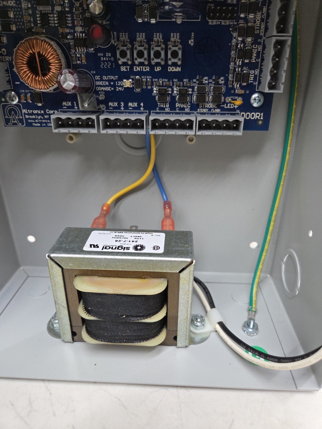 Altronix 0A2X/0A2 Occupancy Alert System, BC100 Enclosure