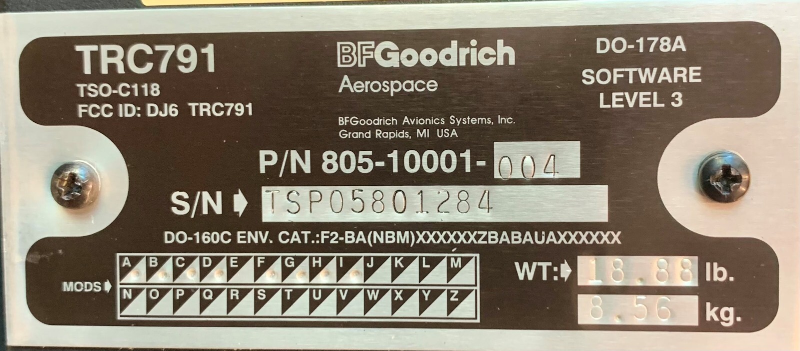 TCAS Processor TRC791 805-10001-004 Guaranteed Repairable