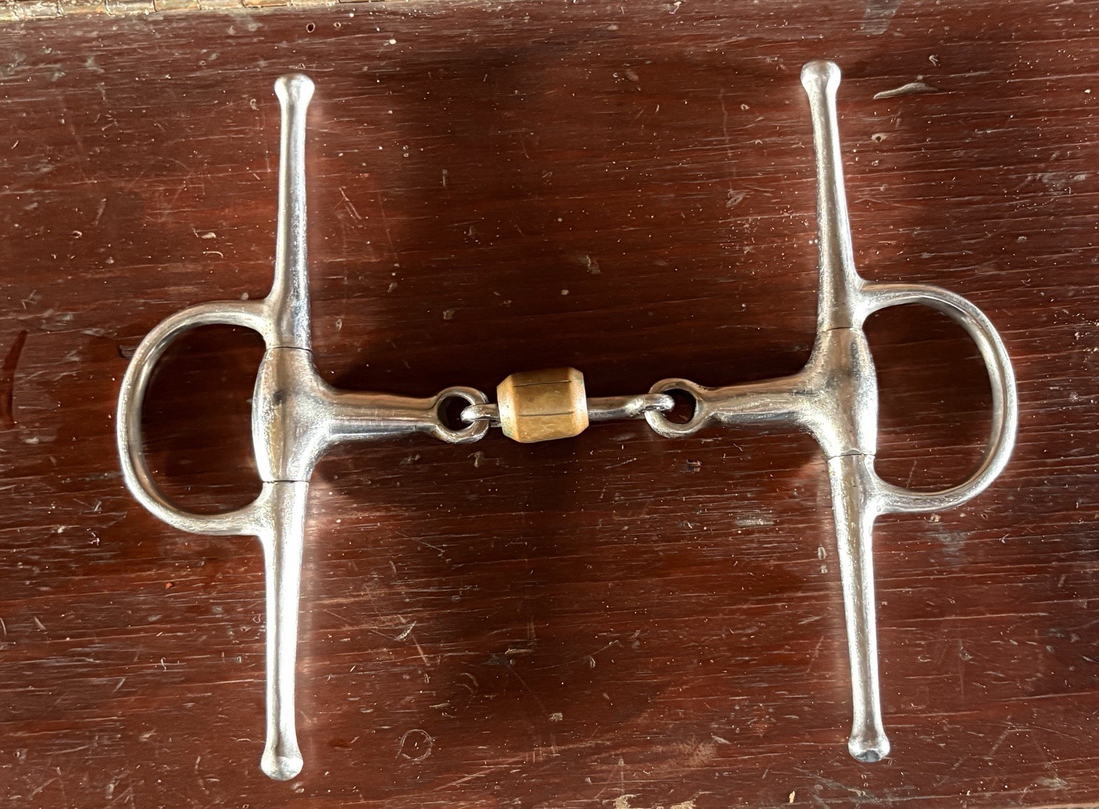 5” Full Cheek Stainless Steel French Link Copper Roller “EXCELLENT”