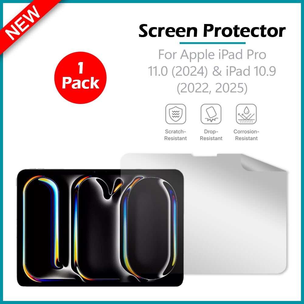 B2G1 FREE LCD Ultra Clear HD Screen Shield Protector for Apple iPad 10.9 (2025)