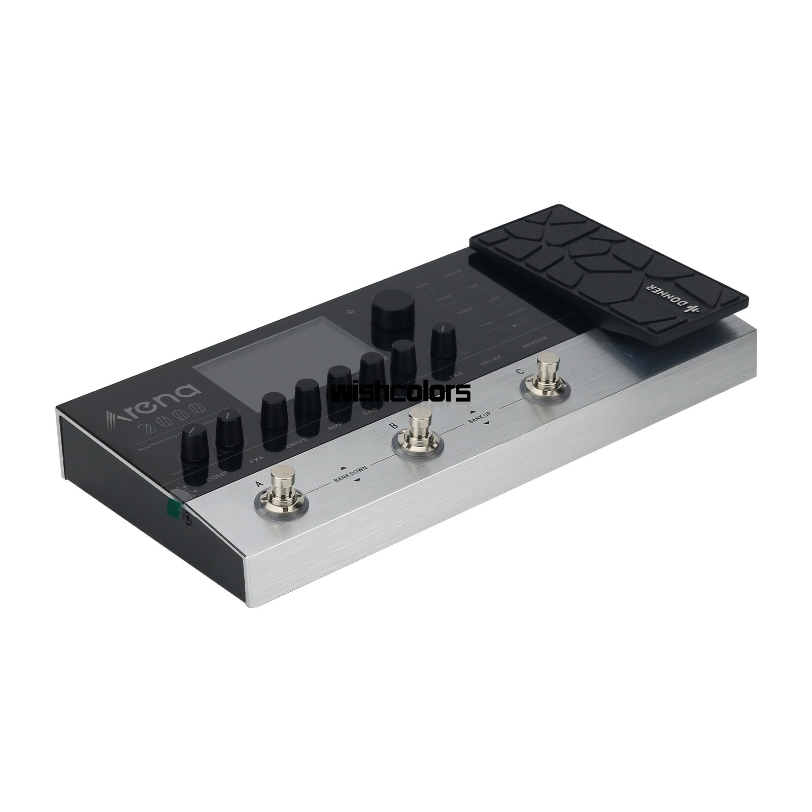Donner Arena 2000 Multi Effects Looper Pedal 278 Effects Independent IR Module