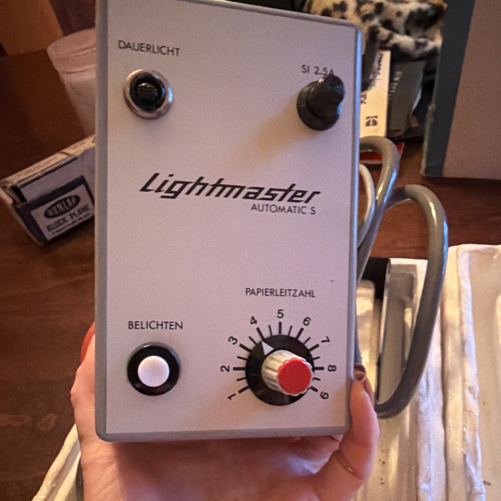 Lightmaster Automatic S Halogen Fiber Optic Illuminator Light Source/Controller