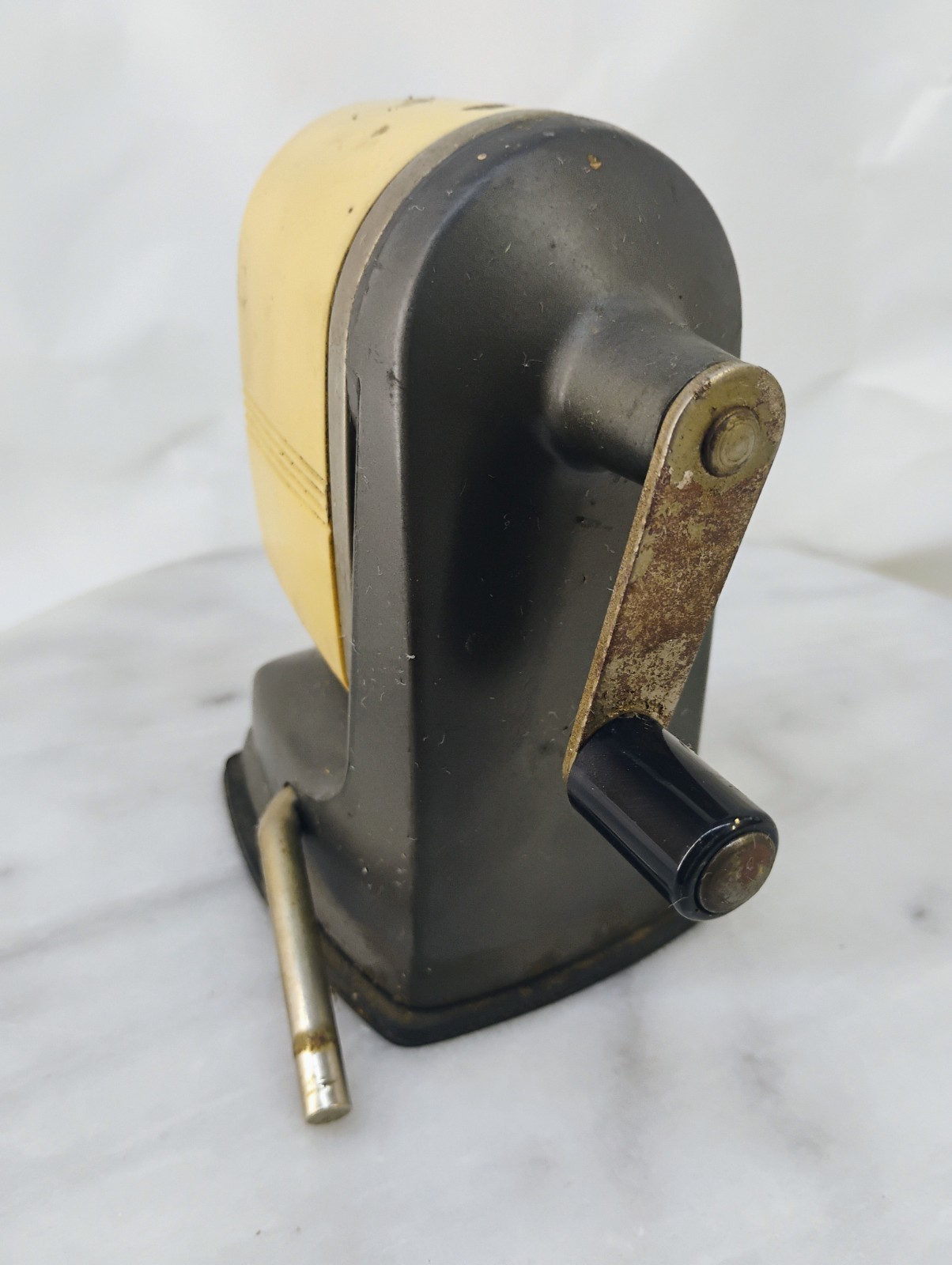 Vintage Table Mounted Sears Pencil Sharpener WORKS