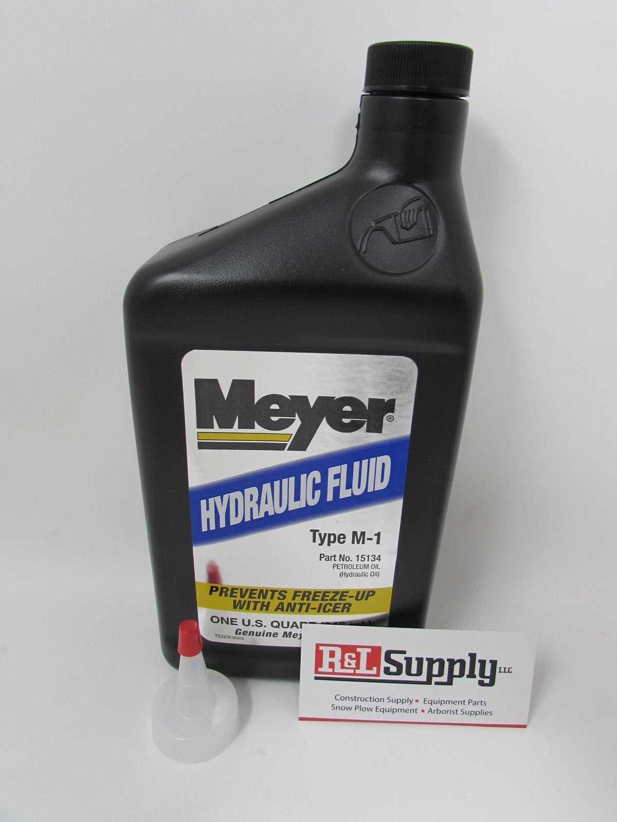 1 QUART GENUINE MEYER SNOW PLOW OIL HYDRAULIC FLUID W/ ANTI ICER 15487 15134