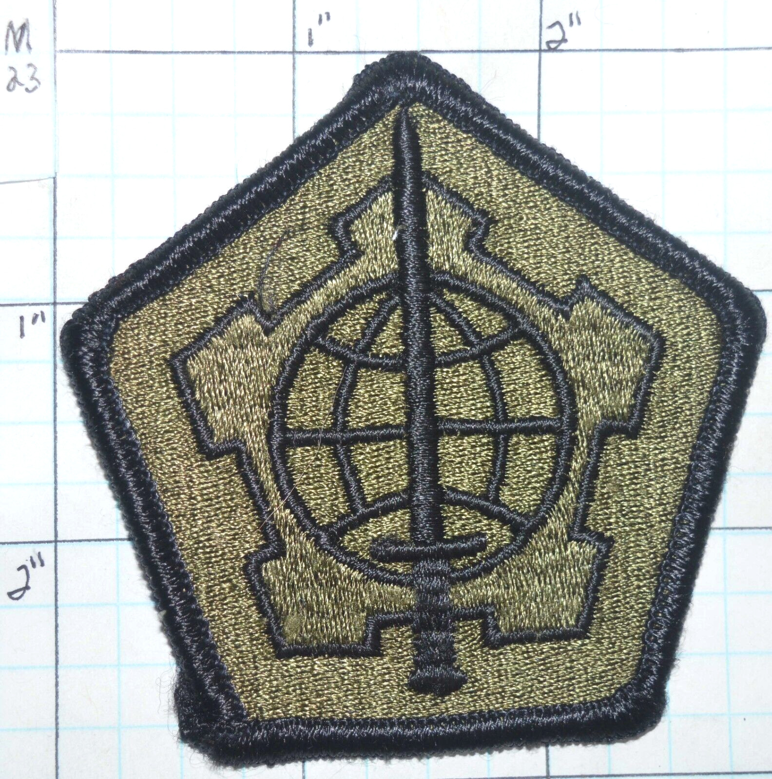 US ARMY MILITARY PERSONNEL CENTER SUBDUED PATCH