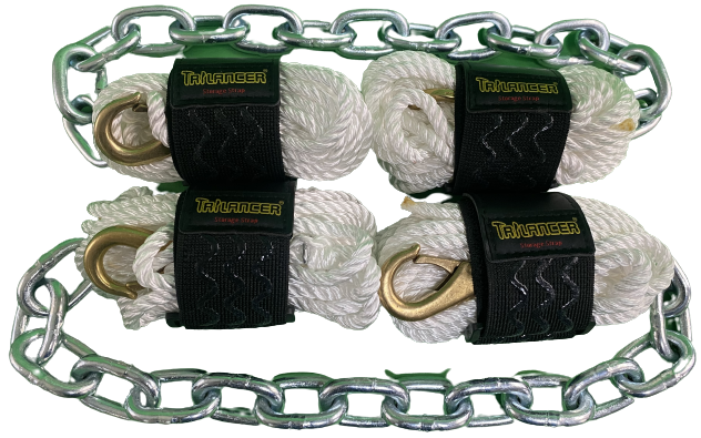Crabbing Anchor Line (White)