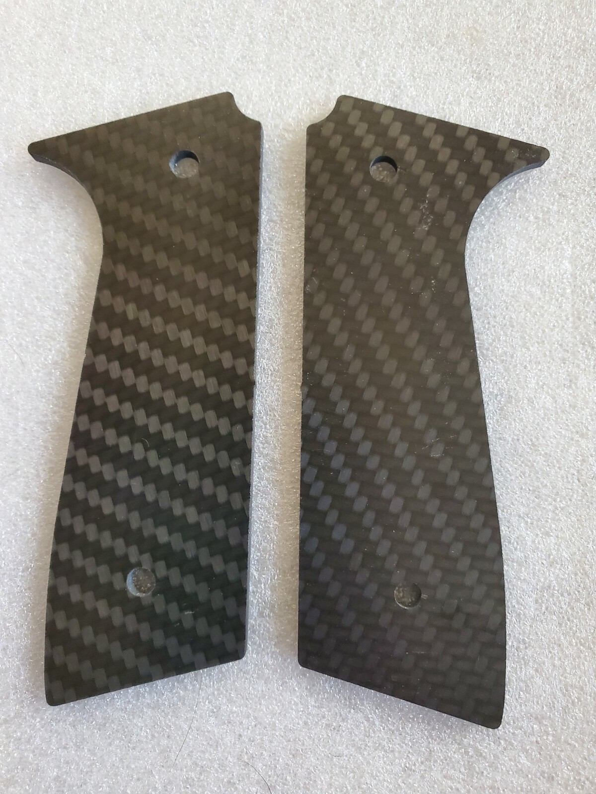 Shocker CVO Grip Panels Carbon Fiber Paintball Grips